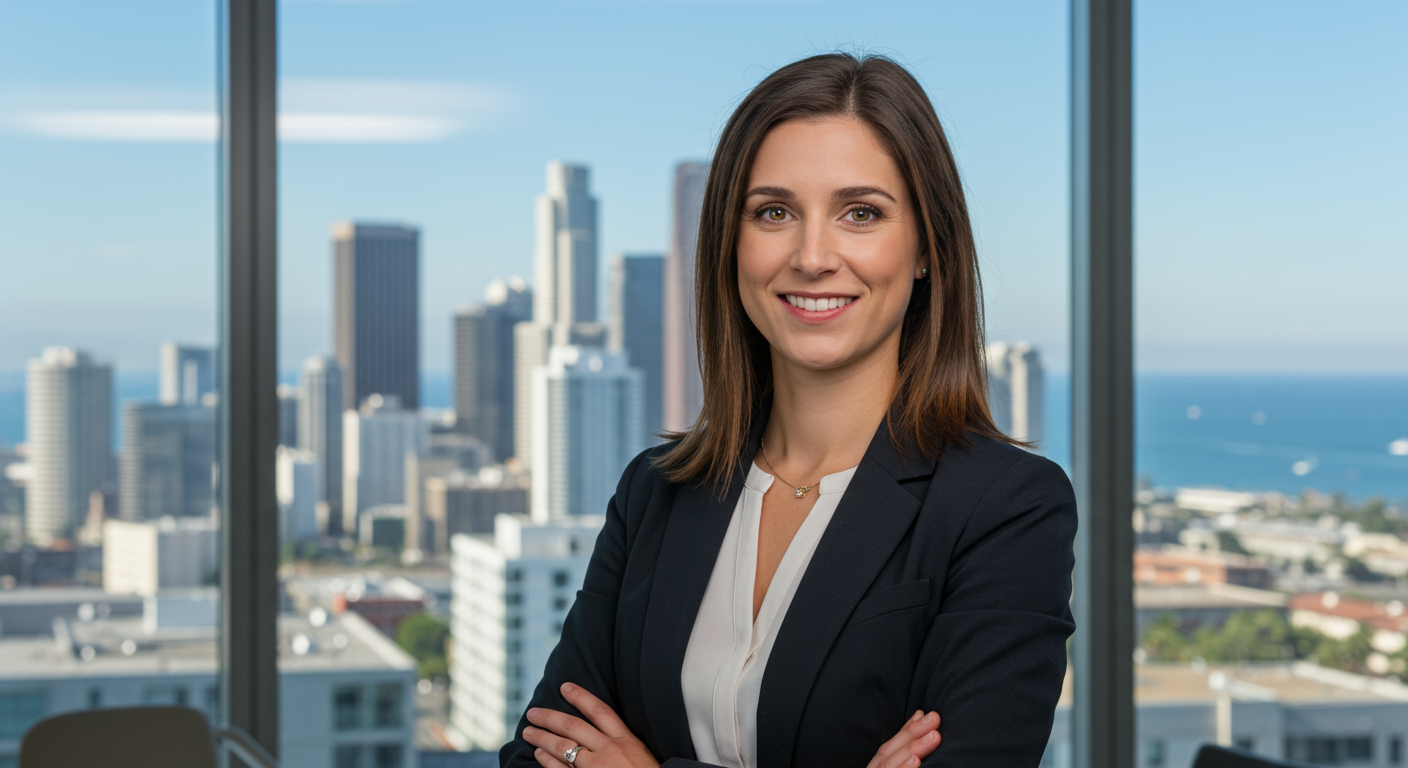 Female financial advisor.